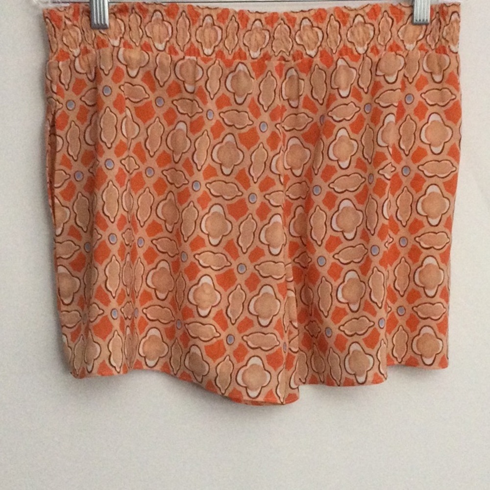 Alice & Olivia Dress Shorts Size Medium Orange - Picture 6 of 11